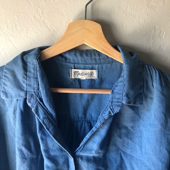 Madewell Tops - Madewell Indigo Central shirt